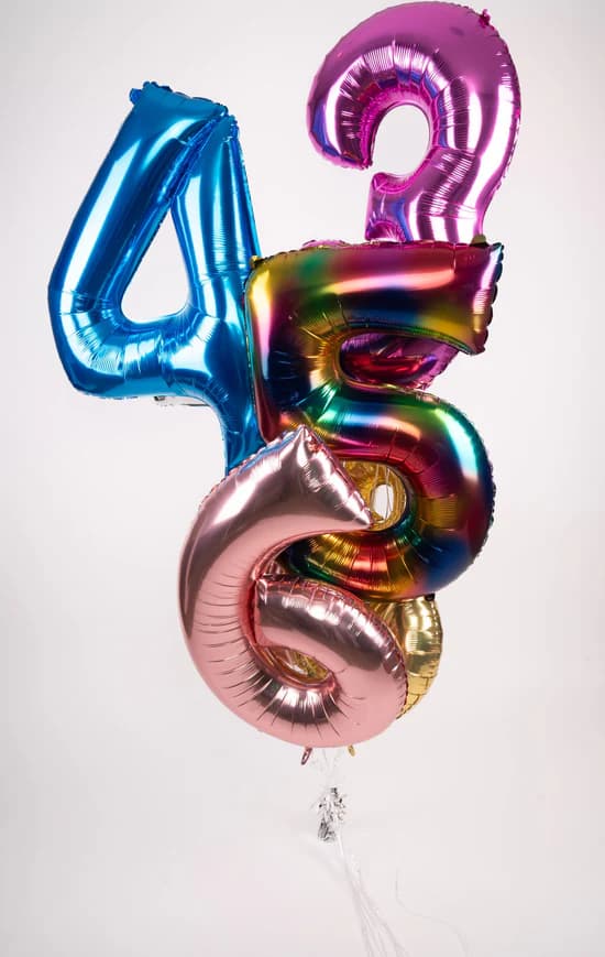 Number Balloons